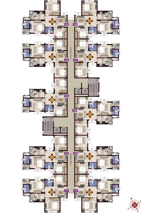 Chandaka Meadows Floor Plan 1